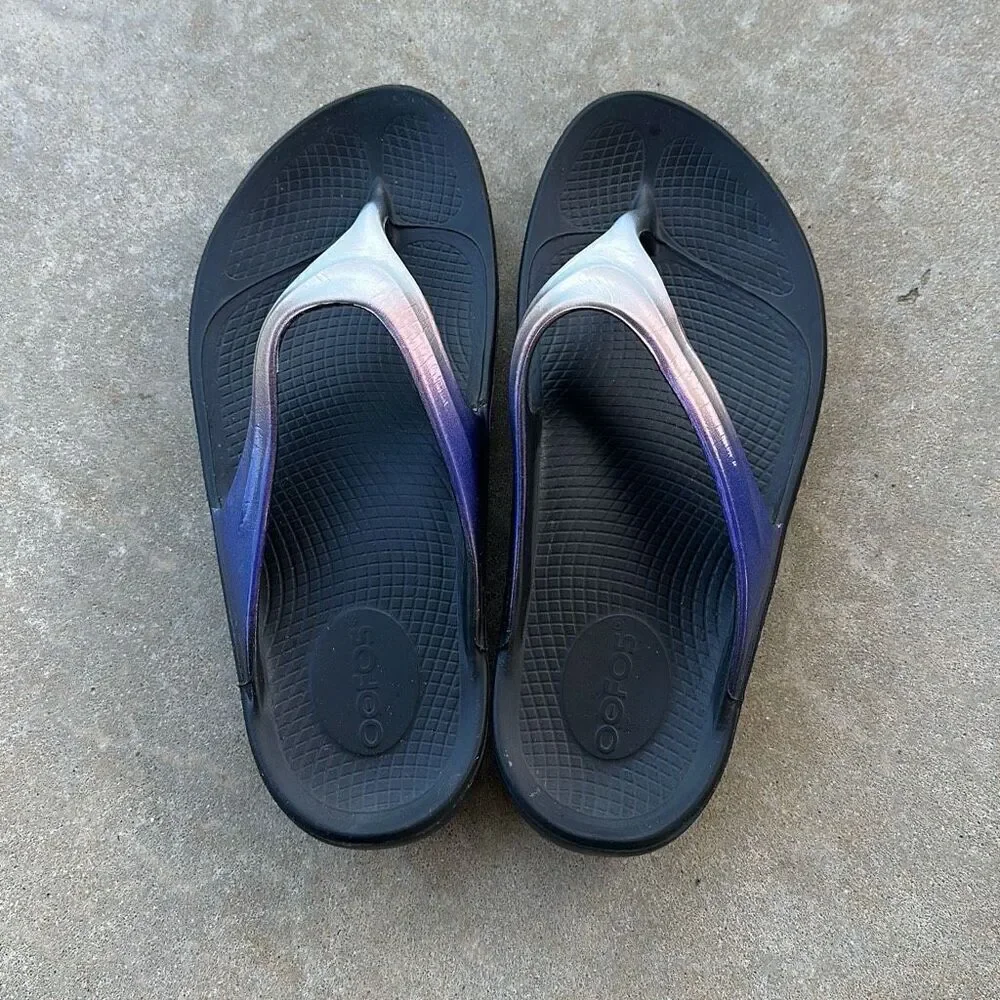 OOFOS OOlala Post Exercise Active Sport Recovery Sandal Women’s Sz 9